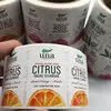 Customized Color Offset Printing Stickers Artpaper ISO9001 ISO14001