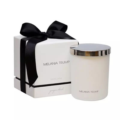 Customized Design Matt Black Wig Packaging Box Luxury Candle With Lid
