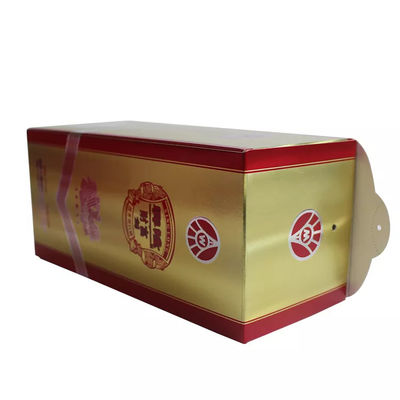 Carton Watch Box Gift Packaging PVC Window Wine Cardboard Box