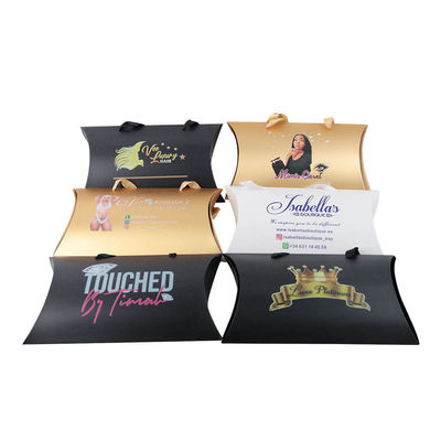 Rigid Gift Wig Packaging Box Custom Luxury Hair Extension Packaging