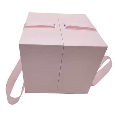 Big Cube Heart Box With Drawer for Valentine's Day Rose Chocolate