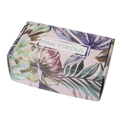 Embossing Printing Packaging Box Shipping Mailer For Cosmetic