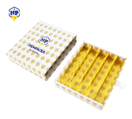 Custom Cardboard Hemp Packaging Box For Pre Rolled Cones Cigarette