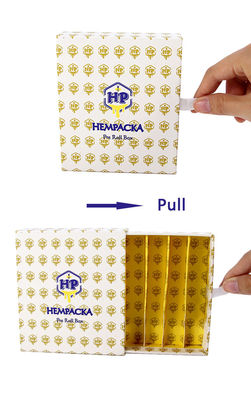 Custom Cardboard Hemp Packaging Box For Pre Rolled Cones Cigarette