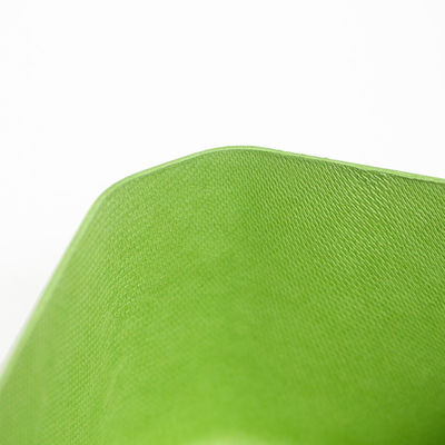 Paper Biodegradable Green Molded Pulp Box With Lid Custom Design For Cosmetics